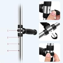 life crutch adjustable grip