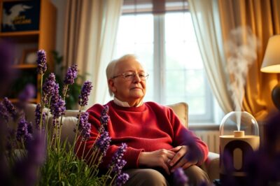Reducing Anxiety in Seniors with Lavender Essential Oil – Safe Usage Tips